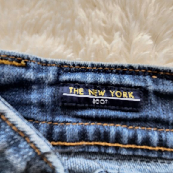 SIZE 29 7/8 *Vigoss Studio Jeans Boot Cut, Flap Pocket - Picture 6 of 13